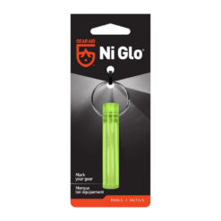Gear Aid NI GLO Safety Marker – Glow-in-the-Dark Gear Tag & Locator | Clear, Green, Orange, Pink, Yellow, Blue (Models 500–505)