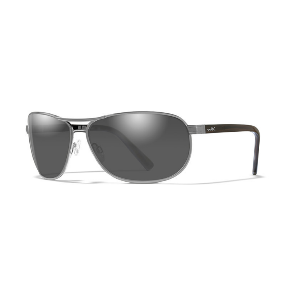 WILEY X KLEIN SMOKE GREY - SILVER FRAME
